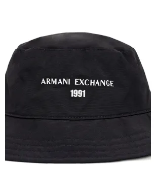 Armani Exchange ロゴプリント バケットハット - サムネイル3
