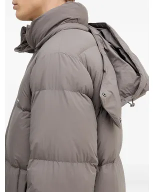 Armani Exchange ダウン入りフード付きコート - グレー - サムネイル5