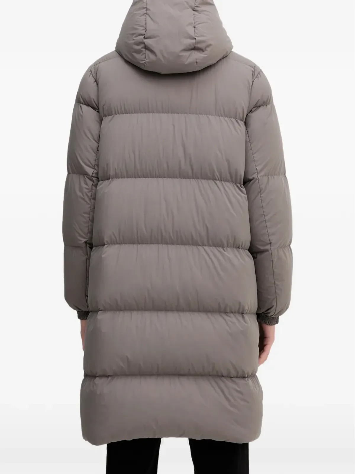Armani Exchange ダウン入りフード付きコート - グレー - 画像3