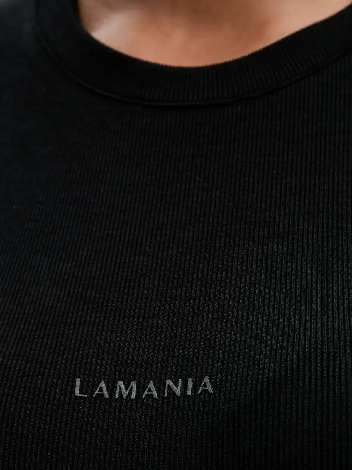 La Mania Lee long-sleeved maxi dress - Black - 画像5