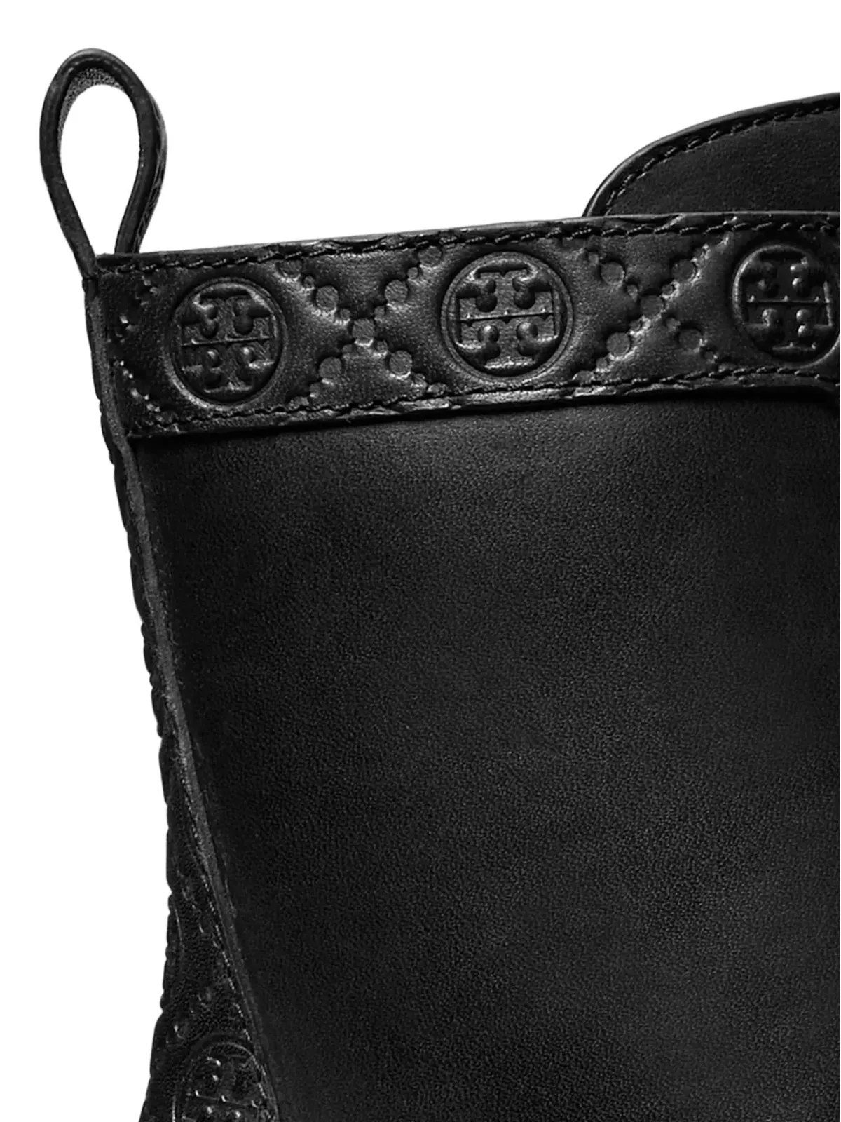 Tory Burch モノグラムディテール ラグソール アンクルブーツ - ブラック - 画像3