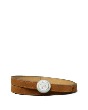 Tory Burch Romy リバーシブルスエードベルト - サムネイル1