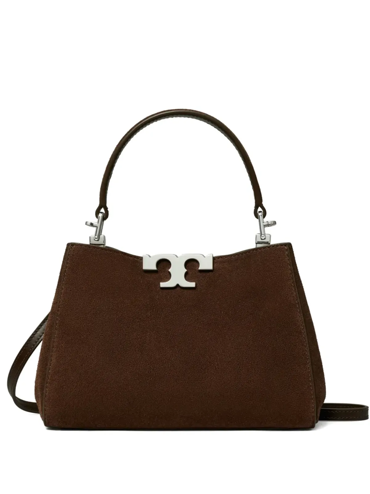 Tory Burch エレノア スエード サッチェル バッグ - 画像1