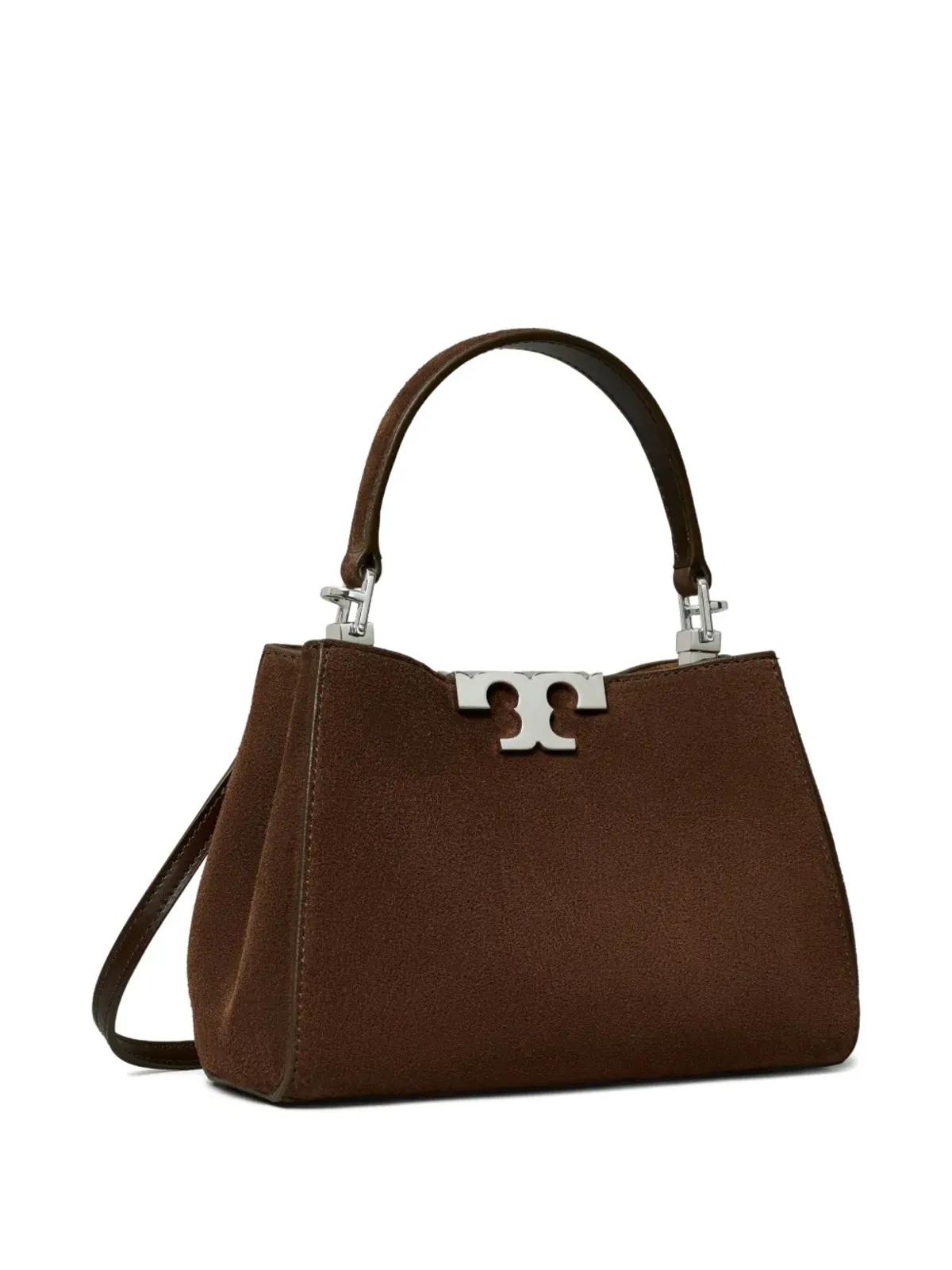 Tory Burch エレノア スエード サッチェル バッグ - 画像2