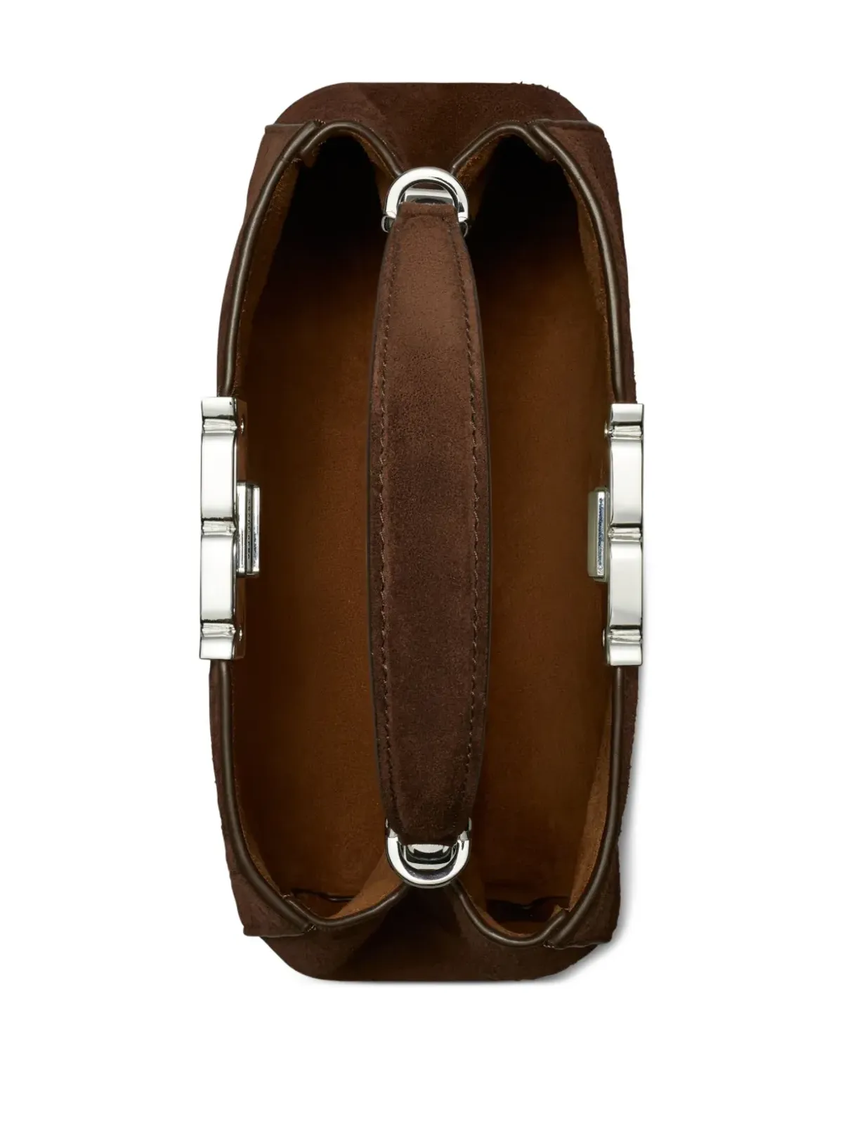 Tory Burch エレノア スエード サッチェル バッグ - 画像3