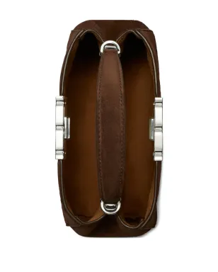 Tory Burch エレノア スエード サッチェル バッグ - サムネイル3