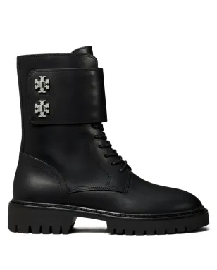 Tory Burch ラグダブル-T ブーツ - ブラック - サムネイル1
