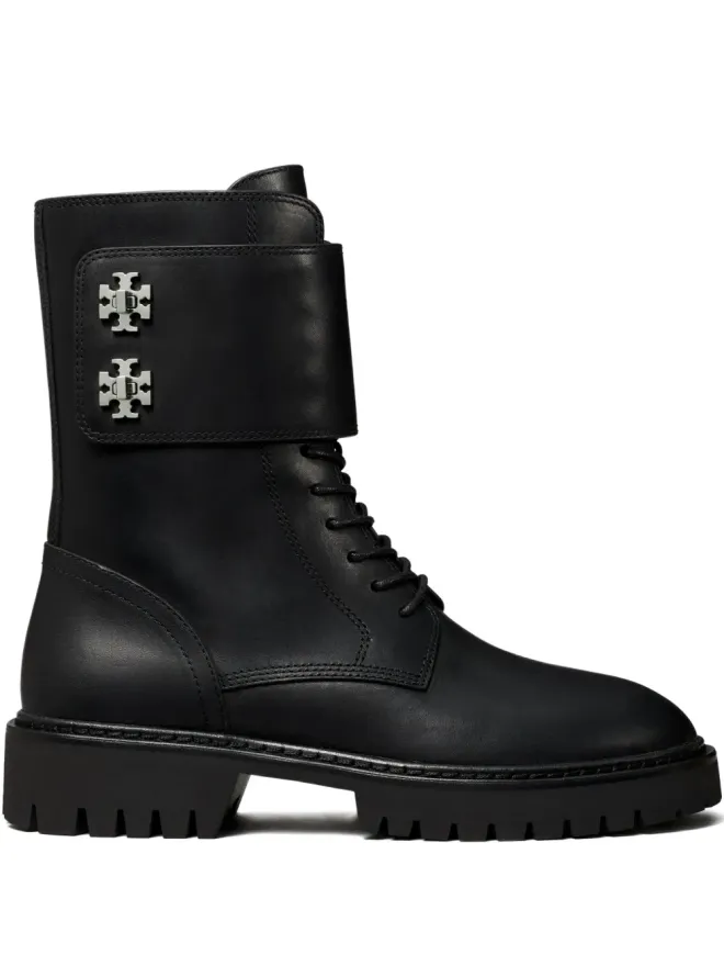 Tory Burch Tory Burch ラグダブル-T ブーツ - ブラックの商品画像