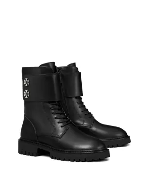 Tory Burch ラグダブル-T ブーツ - ブラック - サムネイル2