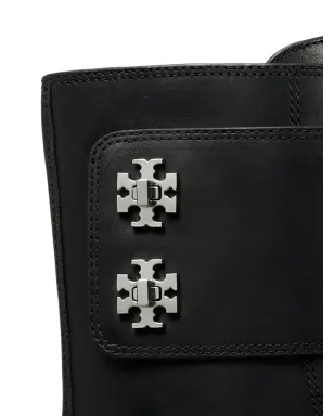 Tory Burch ラグダブル-T ブーツ - ブラック - サムネイル3