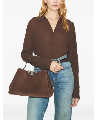 Tory Burch エレノア スエード トートバッグ - サムネイル2