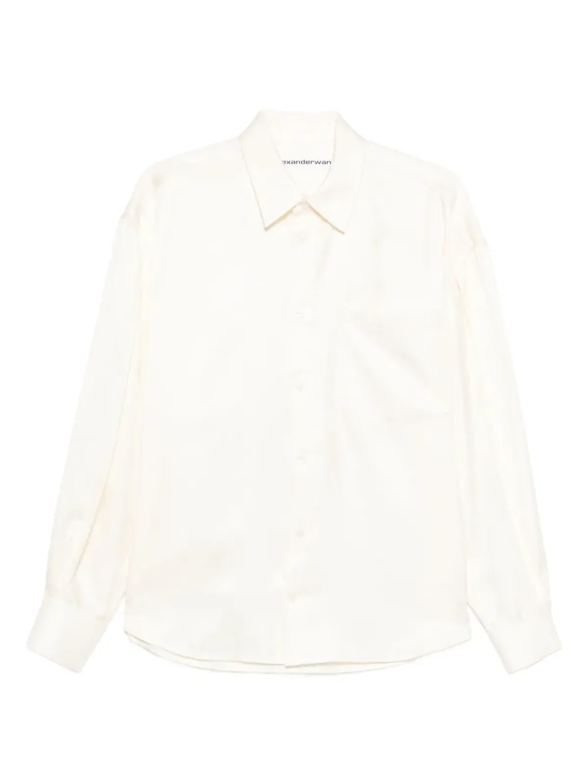 Alexander Wang カットアウト・シルクシャツ - ホワイト - 画像1