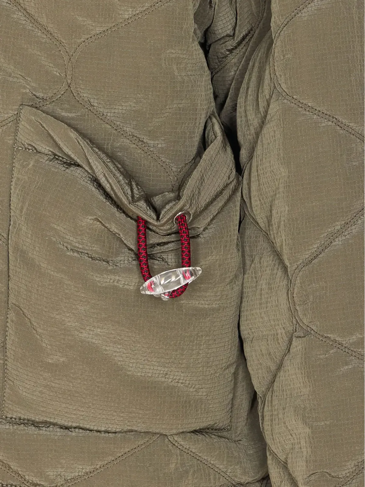 MARBELL quilted colour-block bomber jacket - 画像3