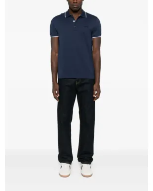 Zegna コントラストカラー ポロシャツ - サムネイル2