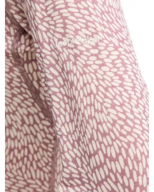 icebreaker patterned long-sleeve top - Pink - サムネイル4
