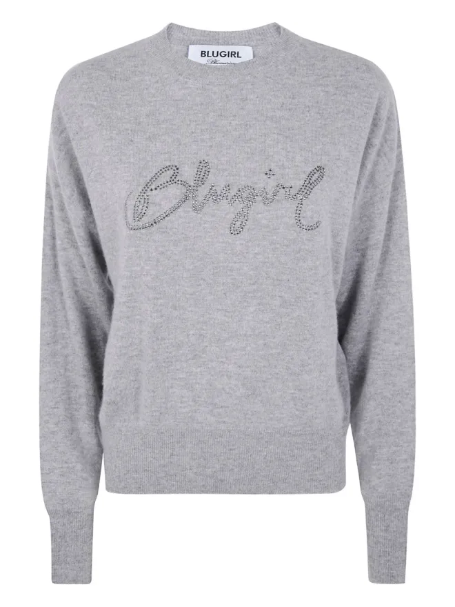 Blugirl Blugirl クリスタルエンブリッシュドセーターの商品画像