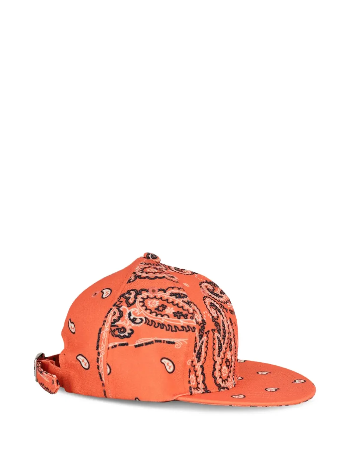 THE WORLD IS YOURS ペイズリープリント コットン ベースボールキャップ - Orange - 画像3