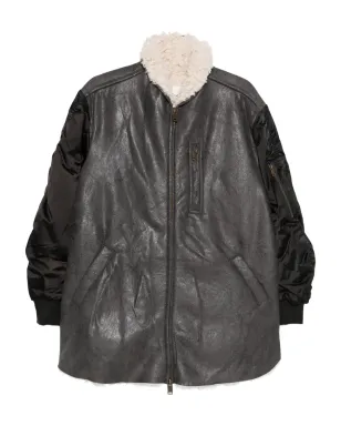 MARANT ÉTOILE メタリックエフェクト ボンバー ジャケット - サムネイル1