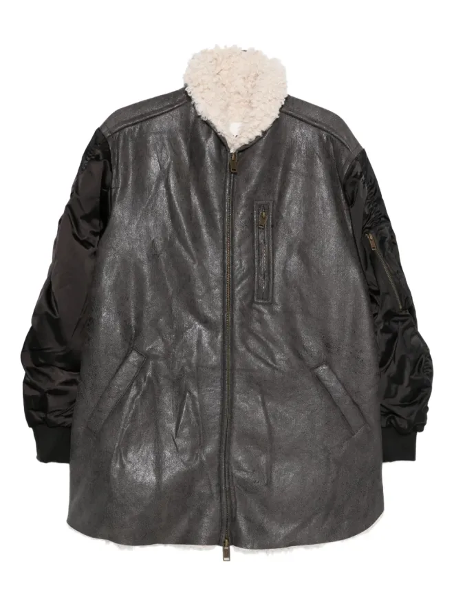 MARANT ÉTOILE MARANT ÉTOILE メタリックエフェクト ボンバー ジャケットの商品画像