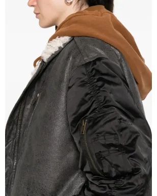MARANT ÉTOILE メタリックエフェクト ボンバー ジャケット - サムネイル5