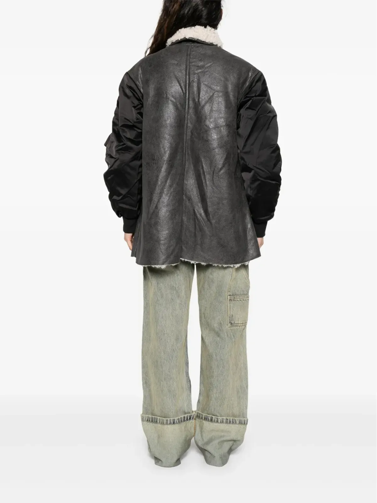 MARANT ÉTOILE メタリックエフェクト ボンバー ジャケット - 画像4
