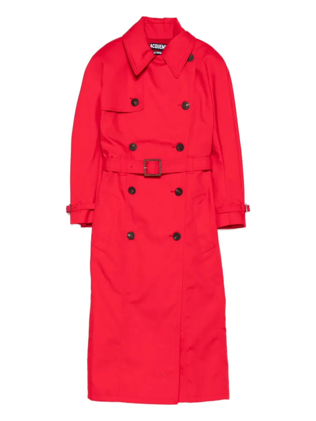 Jacquemus Citta double-breasted coat - Red - 画像1