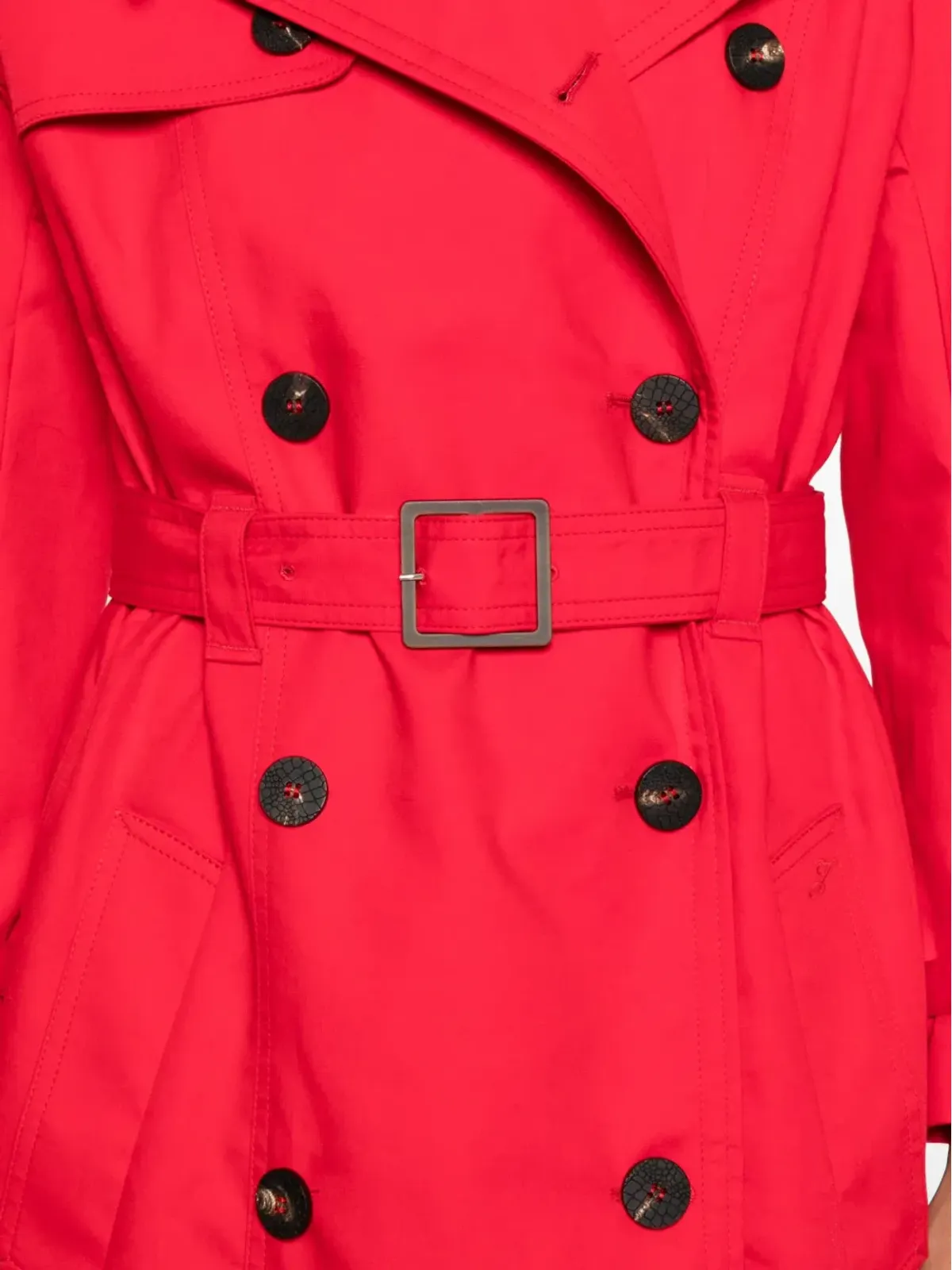 Jacquemus Citta double-breasted coat - Red - 画像5