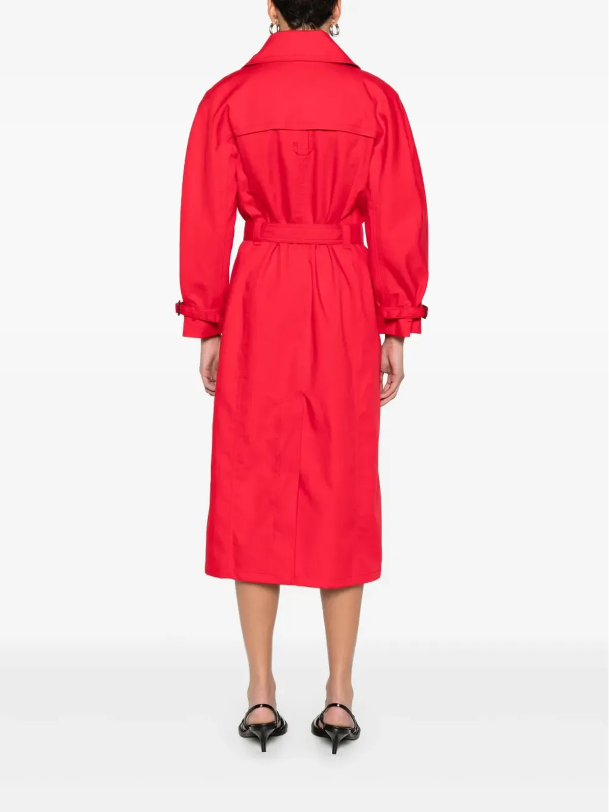 Jacquemus Citta double-breasted coat - Red - 画像4