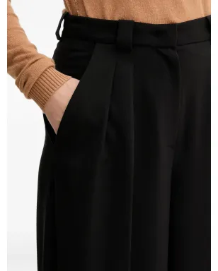 SIMONA CORSELLINI プリーツ入りワイドレッグパンツ - サムネイル4
