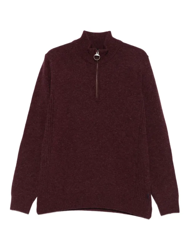 Barbour Barbour ハイネック半ジップセーターの商品画像