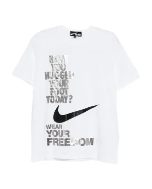 Black Comme Des Garçons x Nike ディメンション Tシャツ - サムネイル1