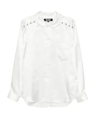 Black Comme Des Garçons スタッド装飾シャツ - サムネイル1