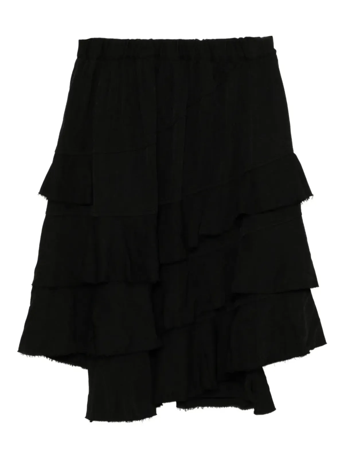 Black Comme Des Garçons ラッフルスカート - 画像2