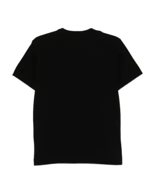 Black Comme Des Garçons グラフィックプリントTシャツ - サムネイル2