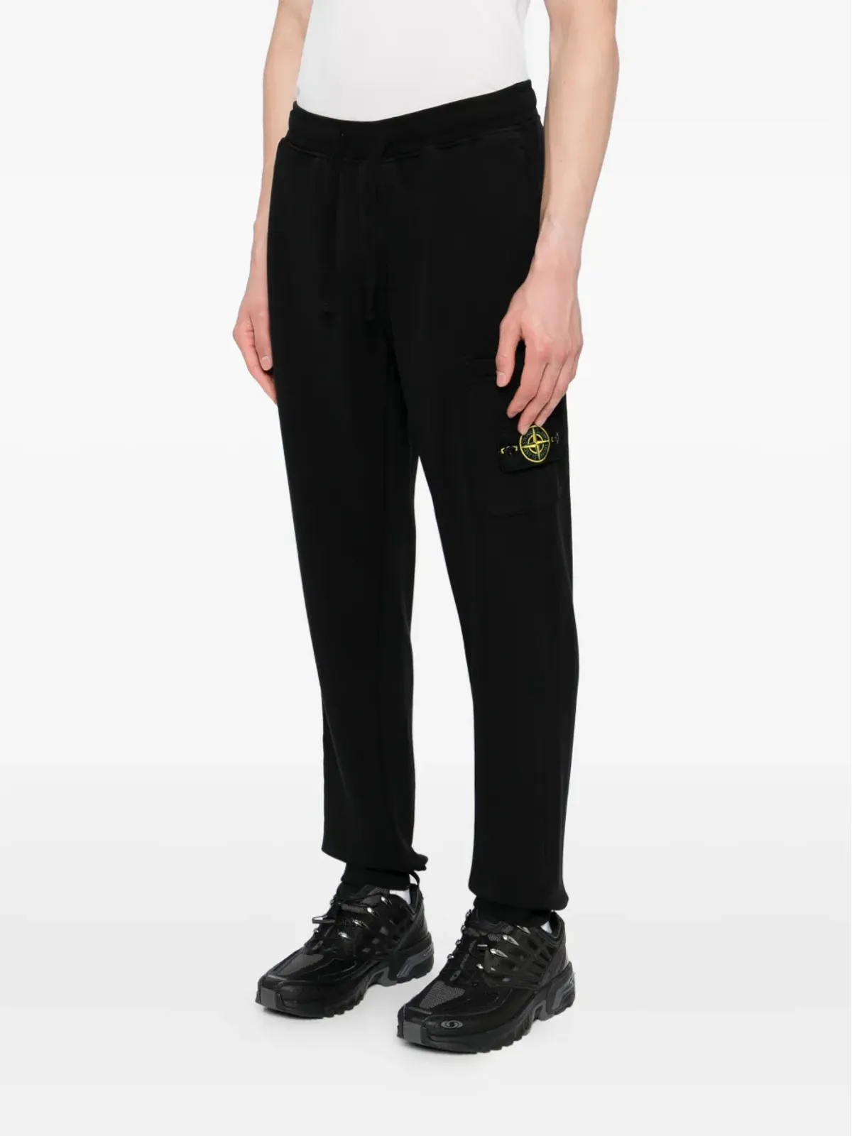 Stone Island ロゴパッチパンツ - 画像3
