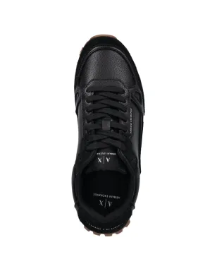 Armani Exchange パネルドスニーカー ブラック - サムネイル4