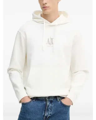 Armani Exchange ロゴプリント フーディー - サムネイル1