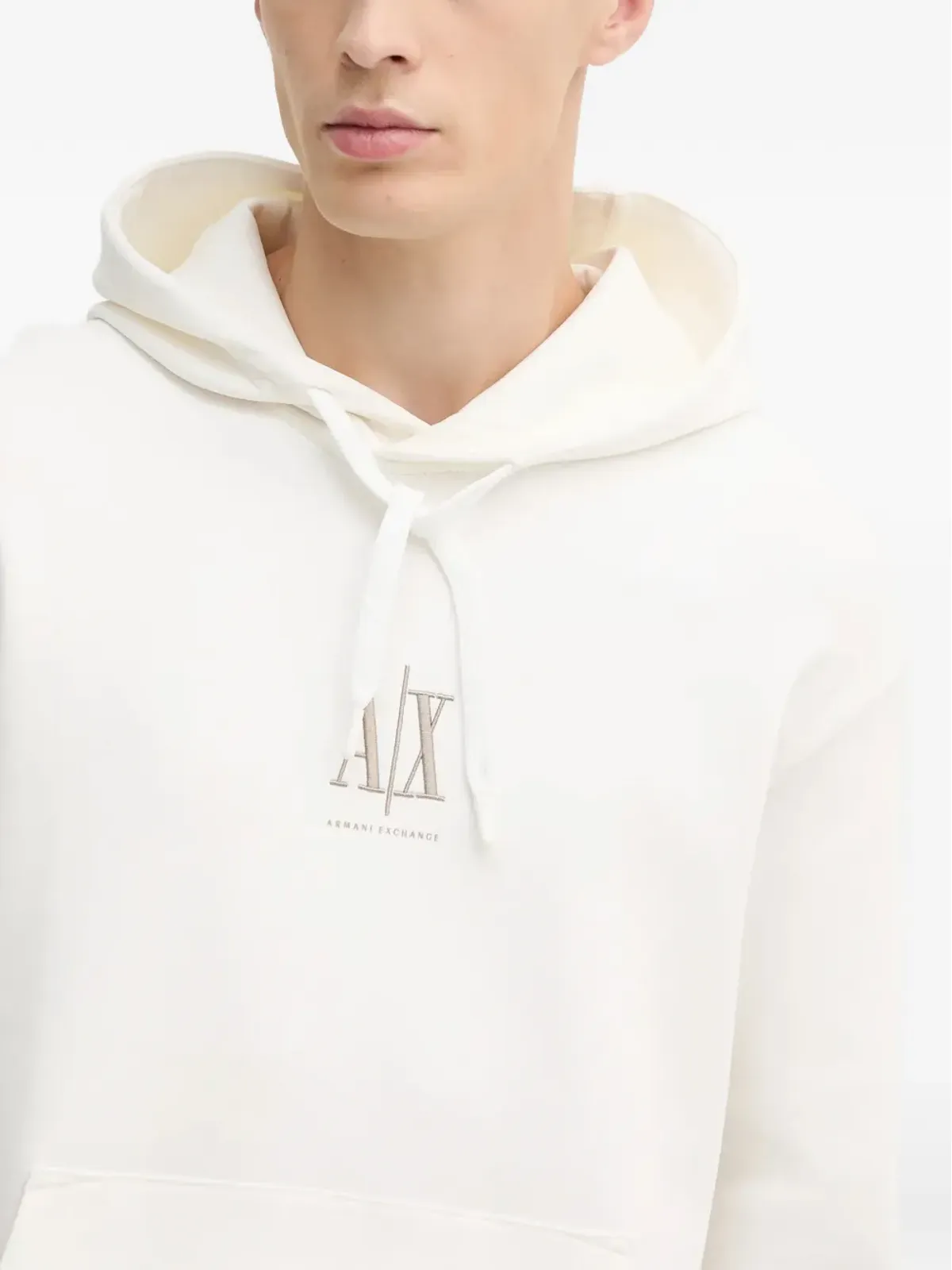 Armani Exchange ロゴプリント フーディー - 画像4