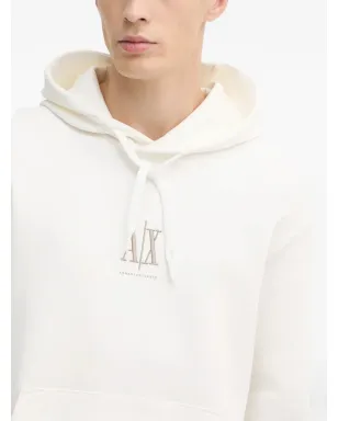 Armani Exchange ロゴプリント フーディー - サムネイル4