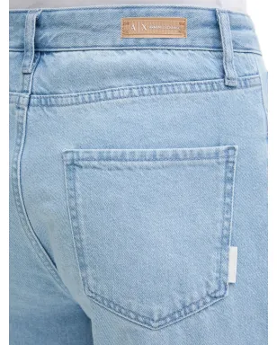 Armani Exchange loose-fit cotton denim jeans - Blue - サムネイル4