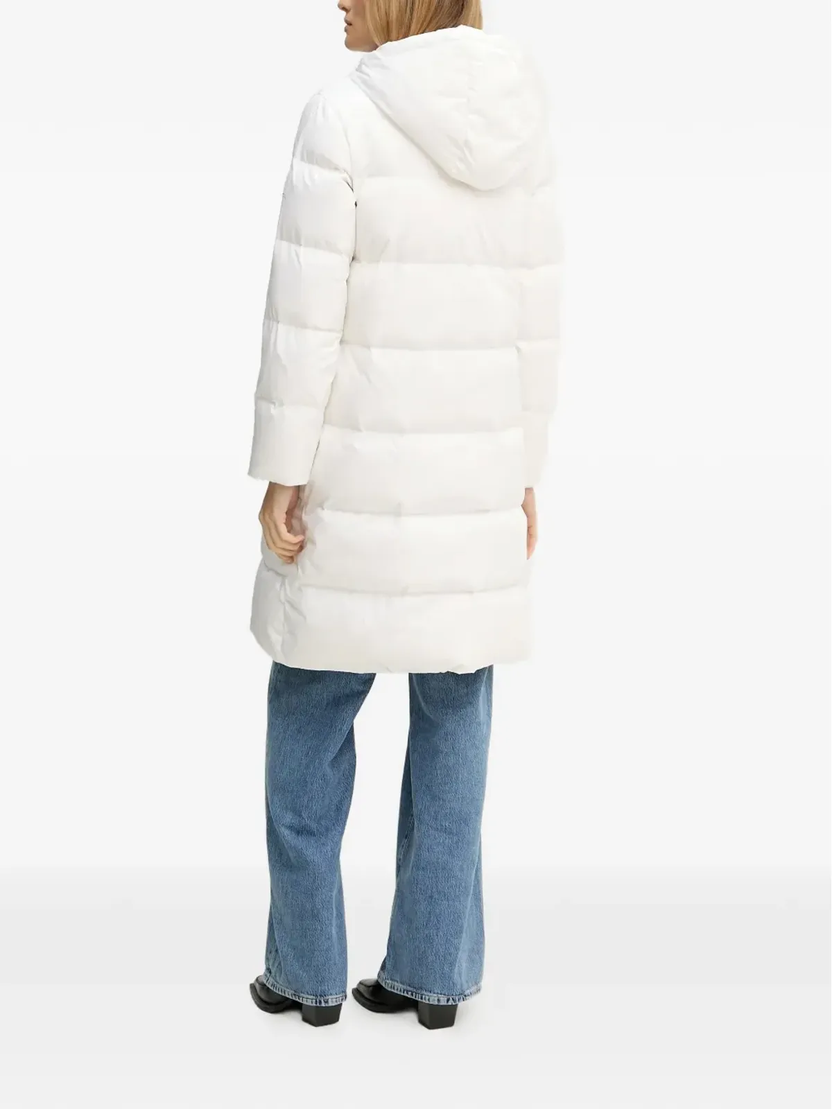 Armani Exchange フード付きダウンコート - 画像3