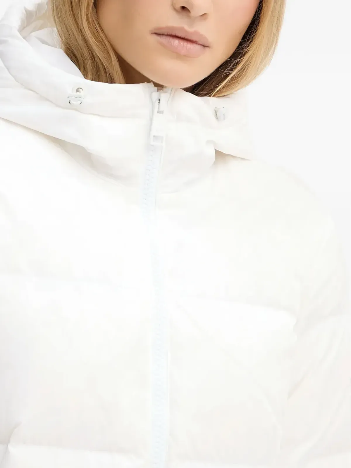 Armani Exchange フード付きダウンコート - 画像4