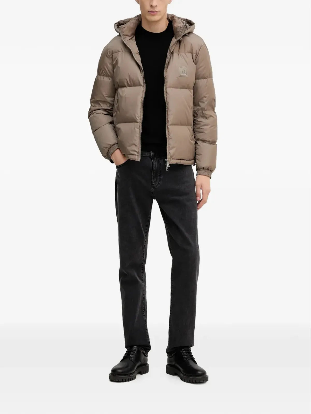 Armani Exchange アップリケ クルーネック セーター - 画像2