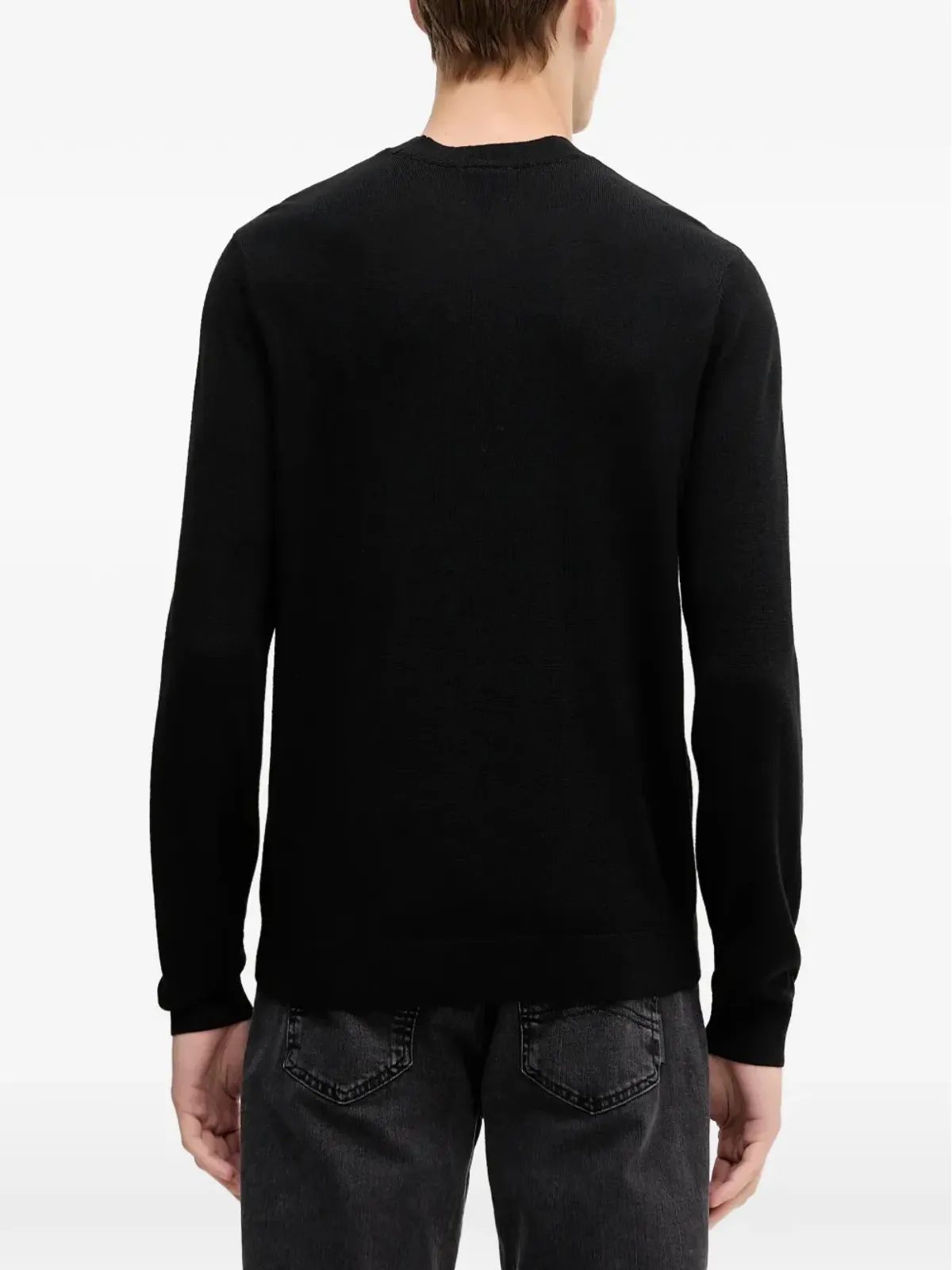 Armani Exchange アップリケ クルーネック セーター - 画像3