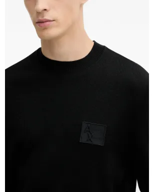 Armani Exchange アップリケ クルーネック セーター - サムネイル4