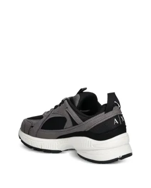 Armani Exchange レースアップパネルデザインスニーカー - サムネイル3