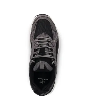 Armani Exchange レースアップパネルデザインスニーカー - サムネイル4