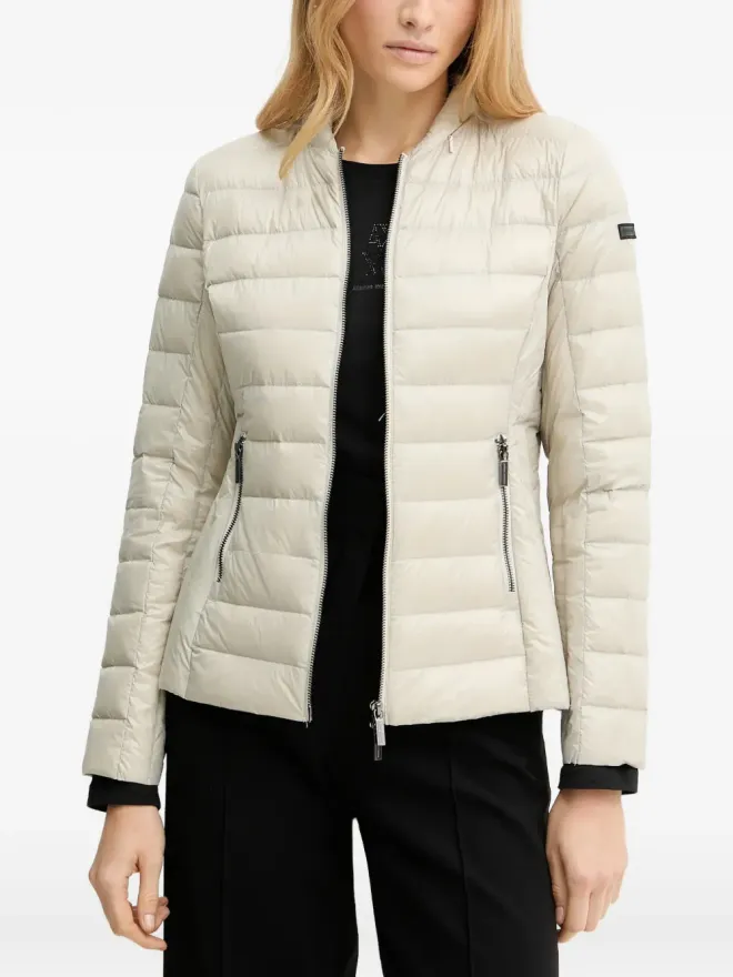 Armani Exchange Armani Exchange ジップ付きフードジャケット - Neutralsの商品画像