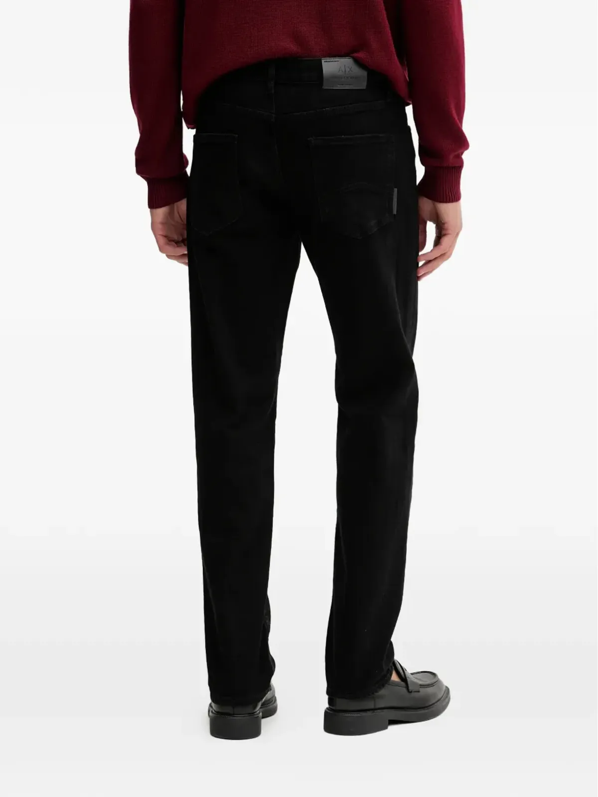 Armani Exchange 5ポケットジーンズ ブラック - 画像2