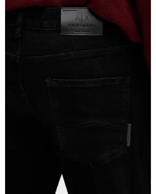 Armani Exchange 5ポケットジーンズ ブラック - サムネイル3